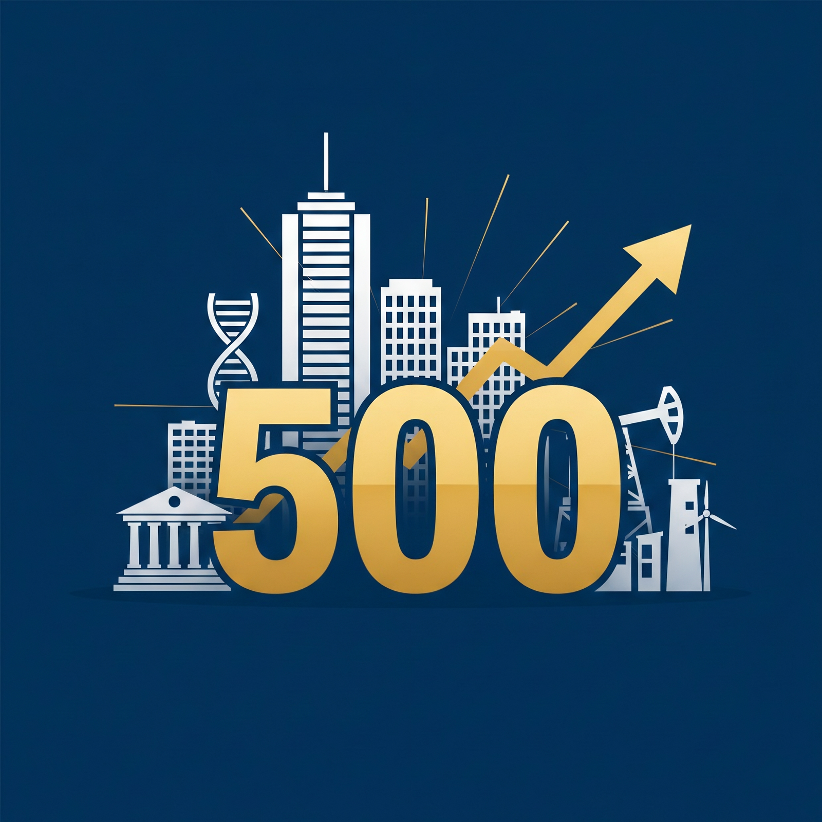 s&p stock index visualization showing how S&P 500 tracks 500 largest US companies by market cap