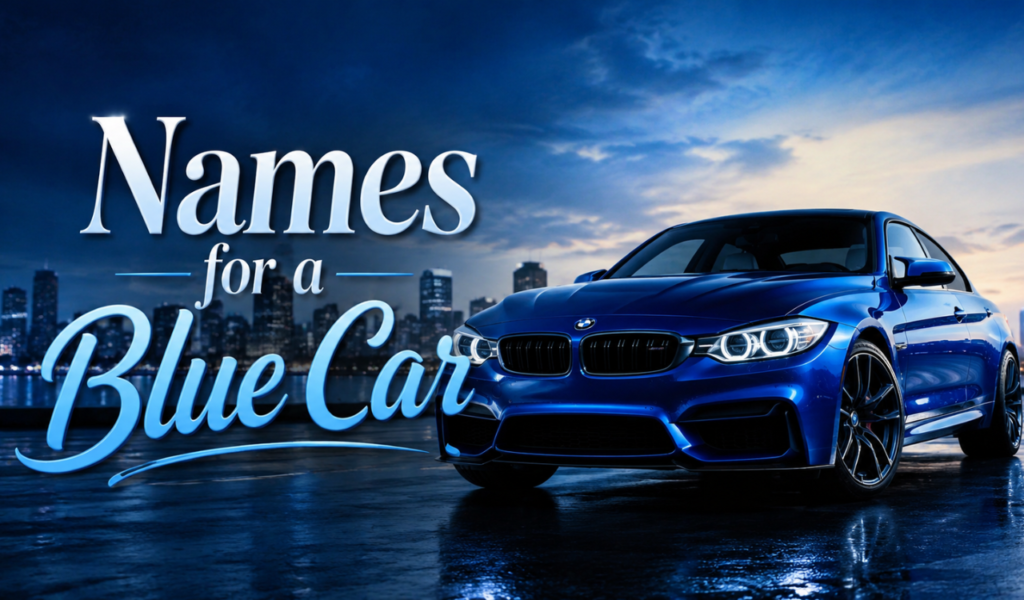 Names for a Blue Car