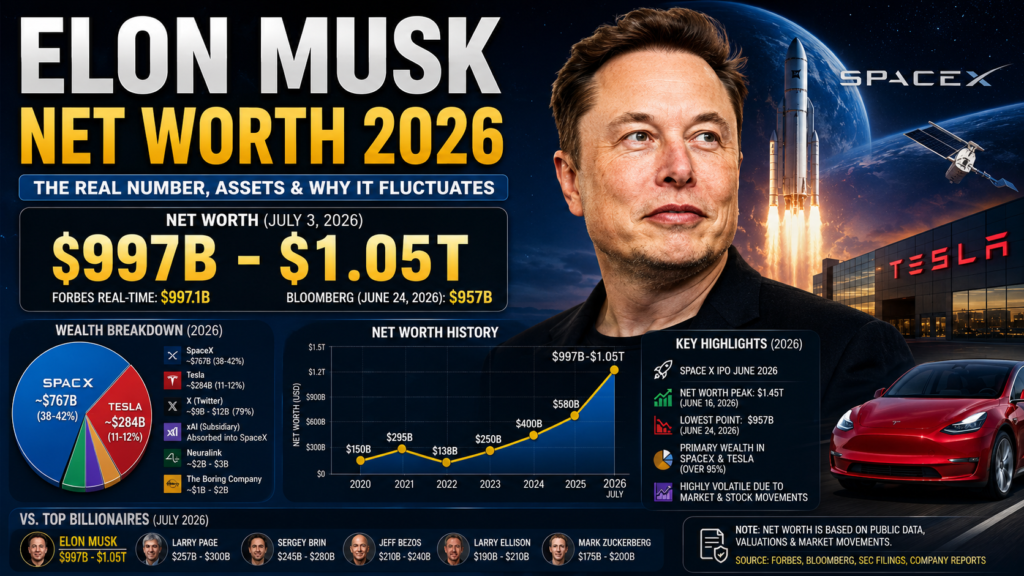Elon Musk Net Worth