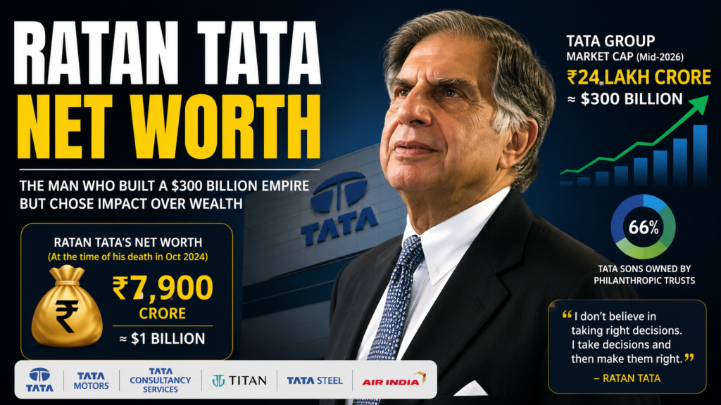 Ratan Tata Net Worth