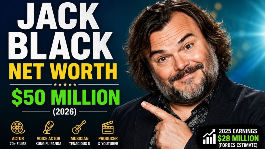 Jack Black Net Worth 2026: $50 Million, Movies & Career