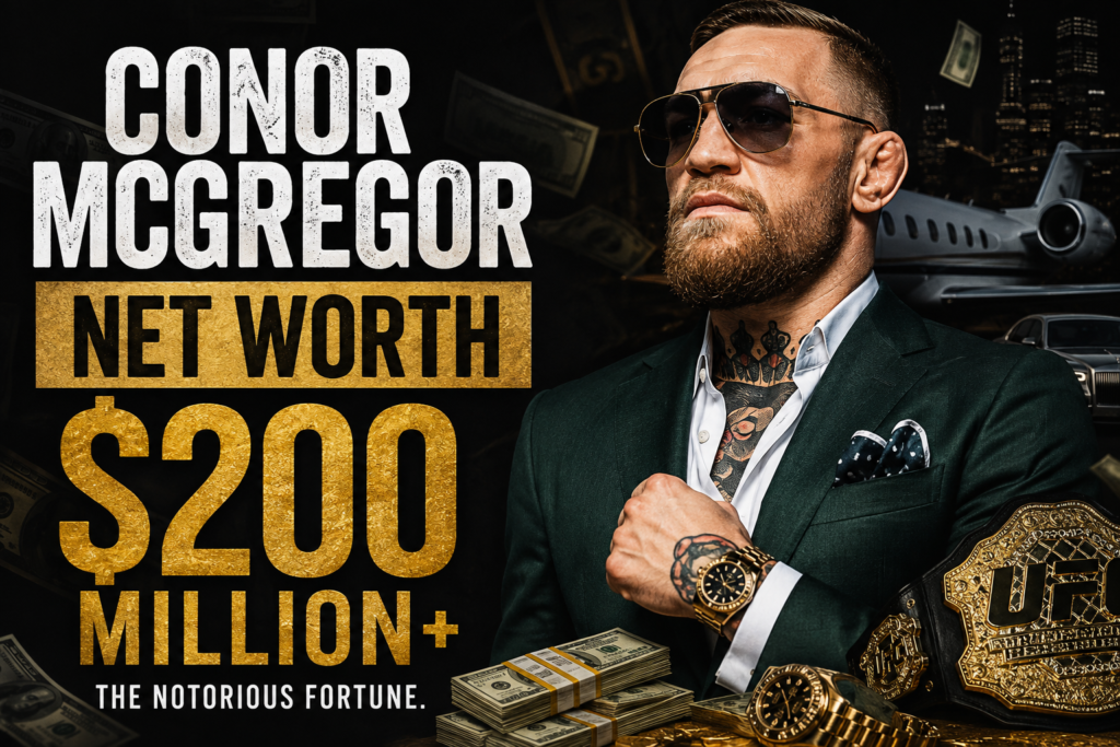 Conor McGregor Net Worth 2026: A Data-Driven Breakdown of the $200M Fortune