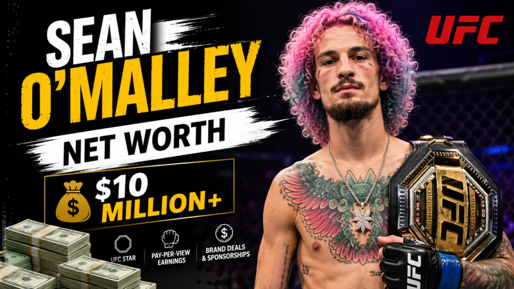 Sean O’Malley Net Worth 2026: $4 Million Estimate UFC Earnings & Businesses
