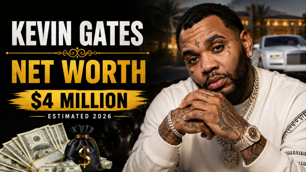 Kevin Gates Net Worth 2026: Music, Assets, Income & Financial Challenges